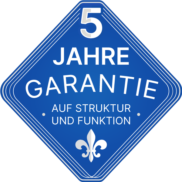 Ottia Garantie – vorhandene Garantiegrafik